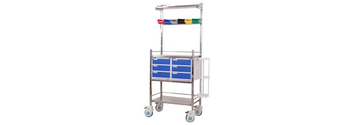 Stainless Steel Crash Cart